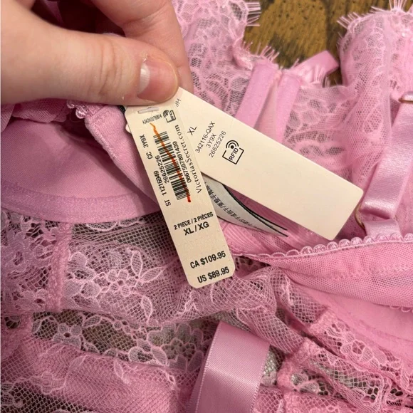 NWT Victoria’s Secret babydoll apron lingerie XL - Picture 6 of 10